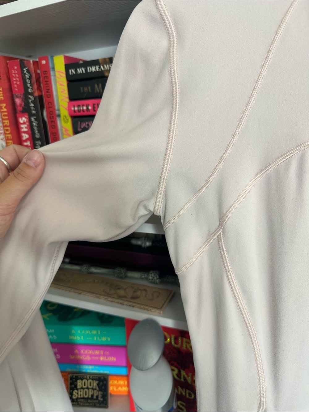 lululemon athletica Light Blush Pink Full-Zip Hooded Jacket size 6 - Picture 4 of 6